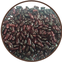 Dark red kidney beans, sorted and cleaned